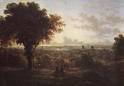 John glover View of London from Greenwich oil painting picture wholesale